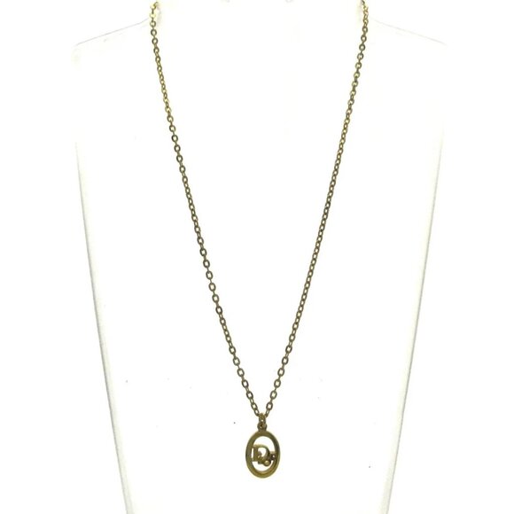 Auth DIOR/ChristianDior - Gold Hardware Necklace - Picture 2 of 5